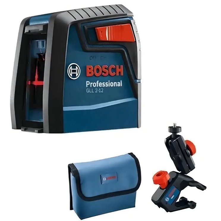 Nivel Láser Bosch GLL 2-12 con Bolsa Protectora